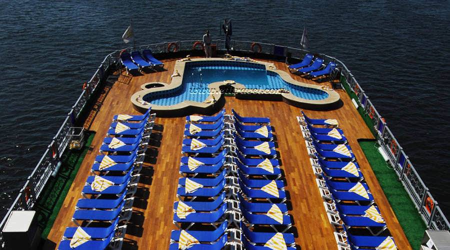 Semiramis III Nile Cruise - Sun Deck - Swimming Pool